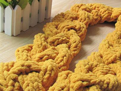 super chunky chenille yarn