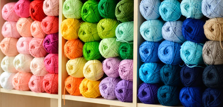 Cotton Acrylic Blend Knitting Yarn