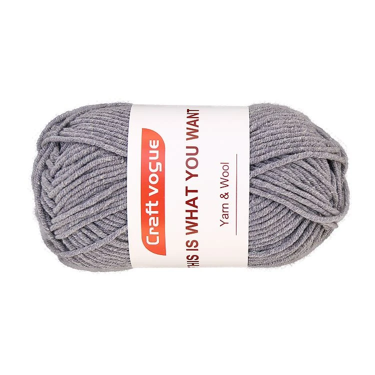 What are the characteristics of acrylic yarn?