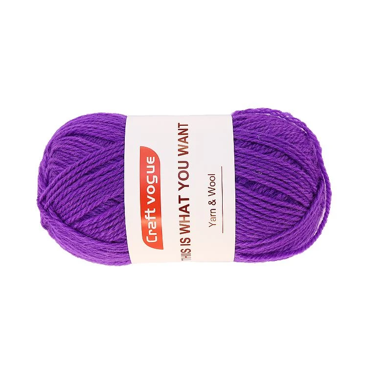 What are the characteristics of wool yarn?