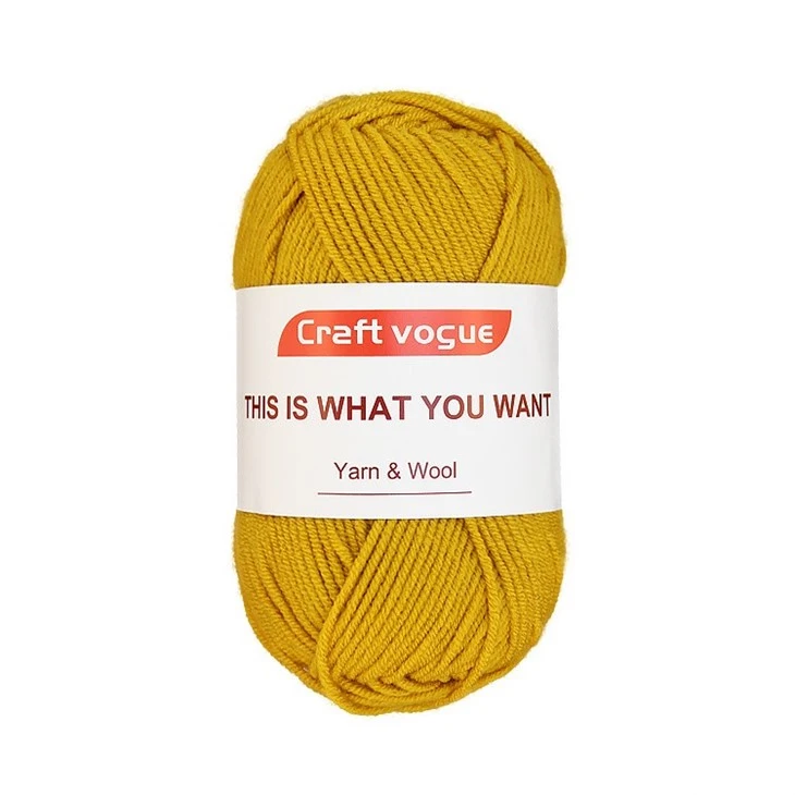 acrylic and nylon yarn