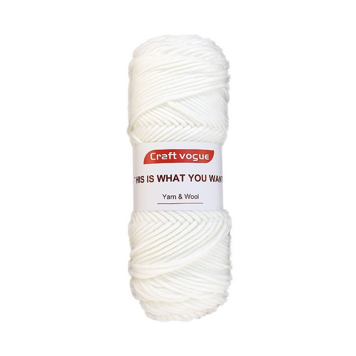 chunky wool acrylic blend yarn