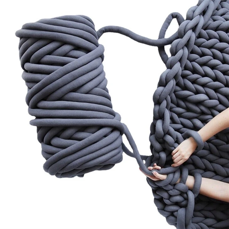 super chunky cotton knitting yarn