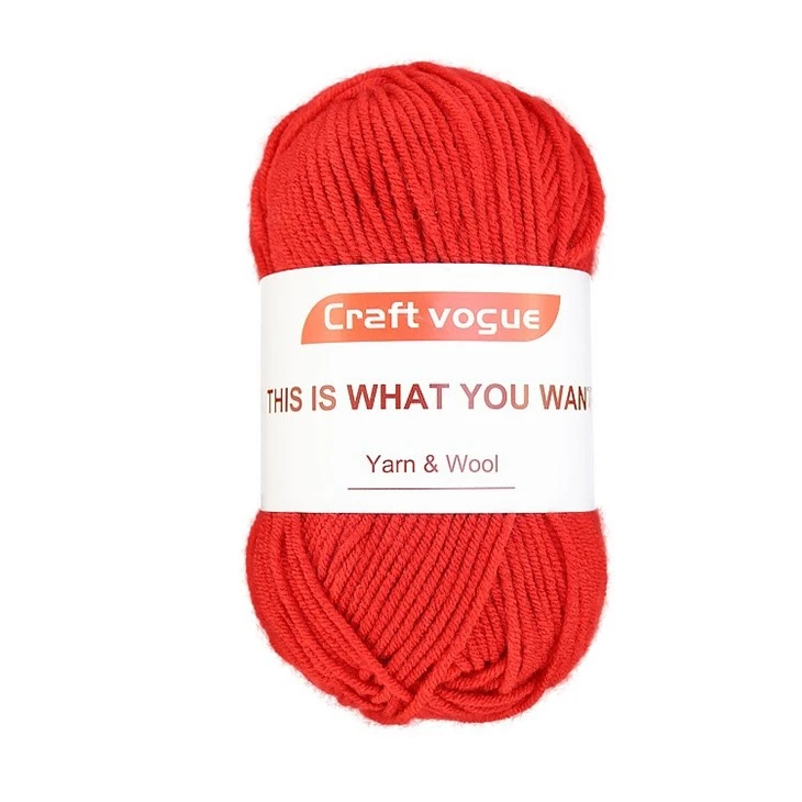 neon acrylic yarn