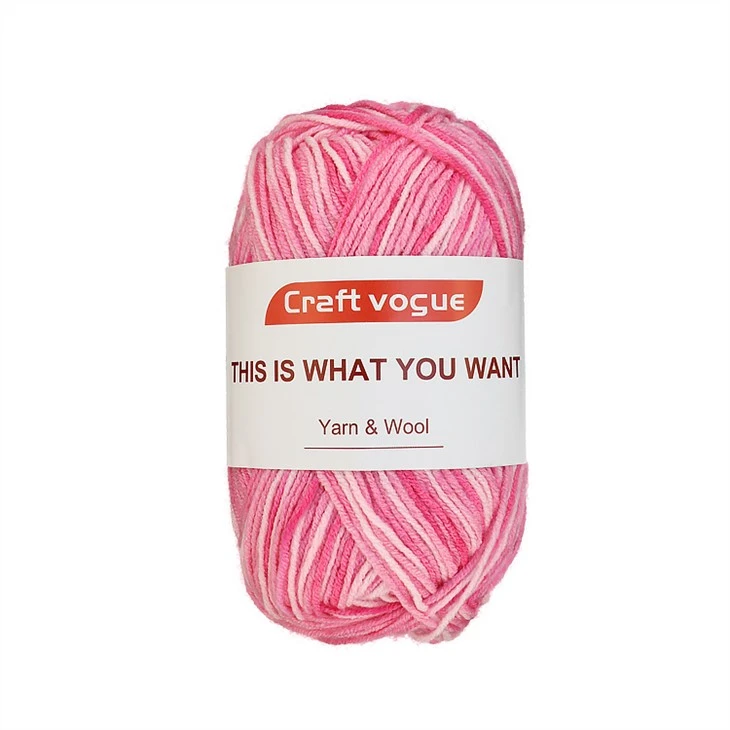 Multi Colored Worsted Weight Acrylic Yarn