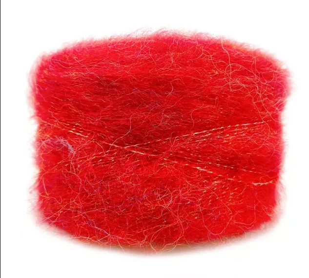purple mohair yarn (6)