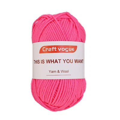 Aran Weight Acrylic Yarn