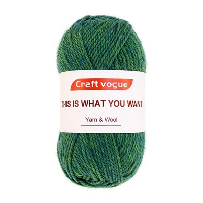 Forest Green Aran Wool Yarn
