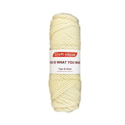 Merino Wool White Yarn