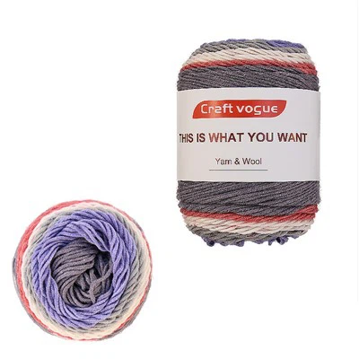 Multi Colored Cotton Yarn