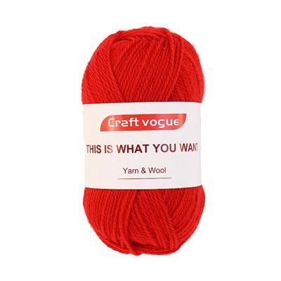 Red Merino Yarn