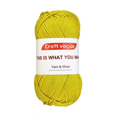 Worsted Weight Mercerized Cotton Yarn