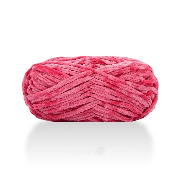 brown chenille yarn