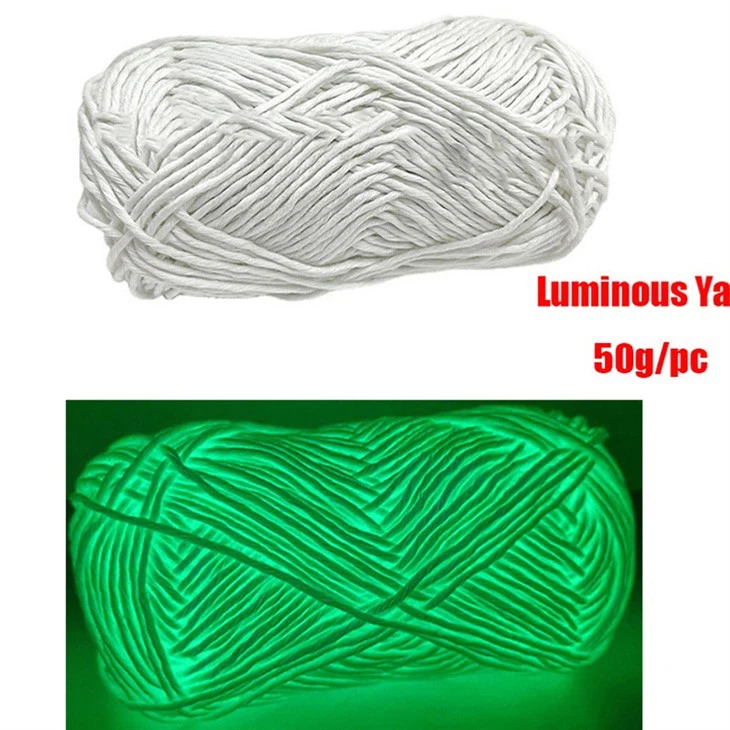 glow in the dark crochet yarn