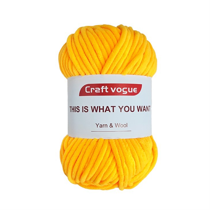 Bulky Weight Chenille Yarn