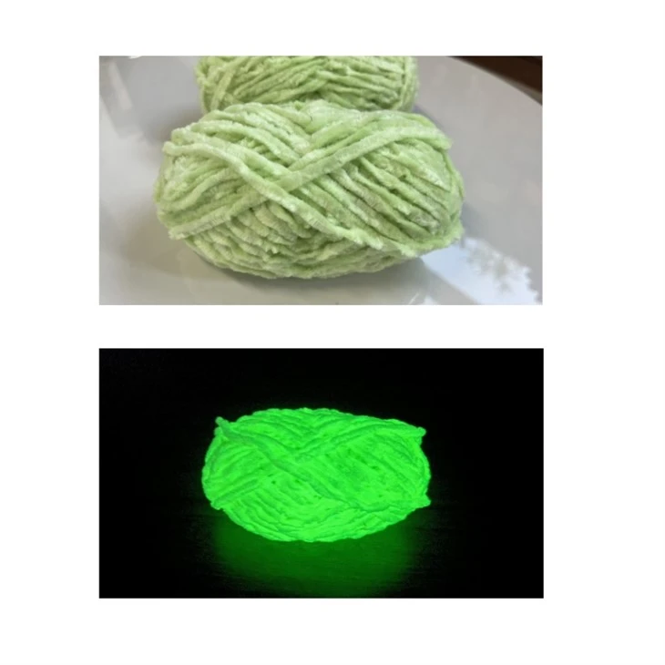 Glow Chenille Yarn