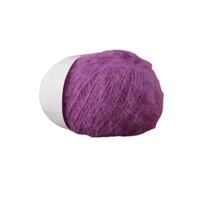 Wool Acrylic Blend Long Pile Yarn