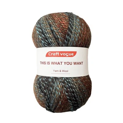 Multicolor Knitting Yarn Variegated