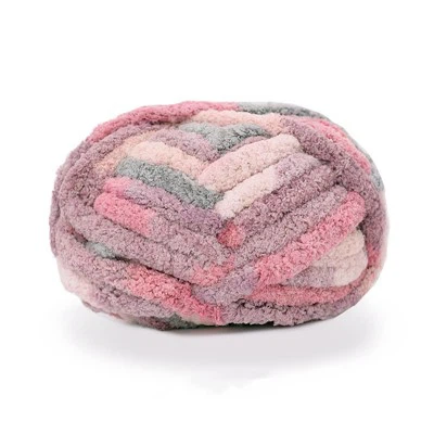 super chunky chenille yarn for arm knitting